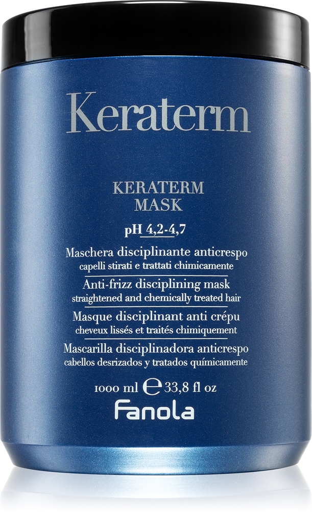 Разглаживающая маска Keraterm для непослушных, вьющихся волос Fanola, 1000 мл
Разглаживающая маска Keraterm для непослушных, вьющихся волос Fanola, 1000 мл
