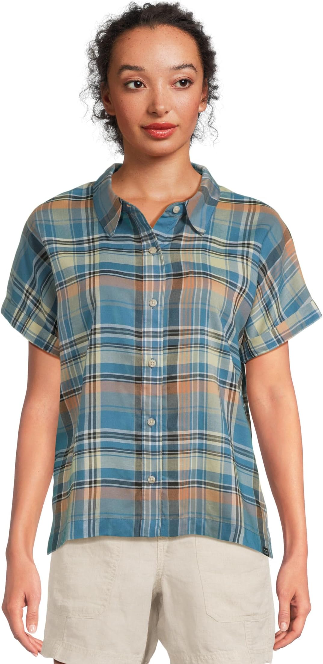 Женская рубашка Mountainside с коротким рукавом L.L.Bean, Lapis Teal Plaid
Женская рубашка Mountainside с коротким рукавом L.L.Bean, Lapis Teal Plaid