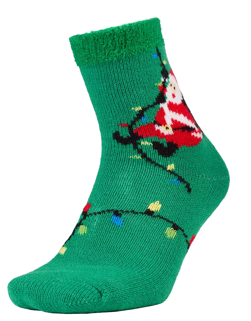 Northeast Outfitters Уютная каюта для взрослых Танцующие носки Санта-Клауса, зеленый 
Northeast Outfitters Уютная каюта для взрослых Танцующие носки Санта-Клауса, зеленый