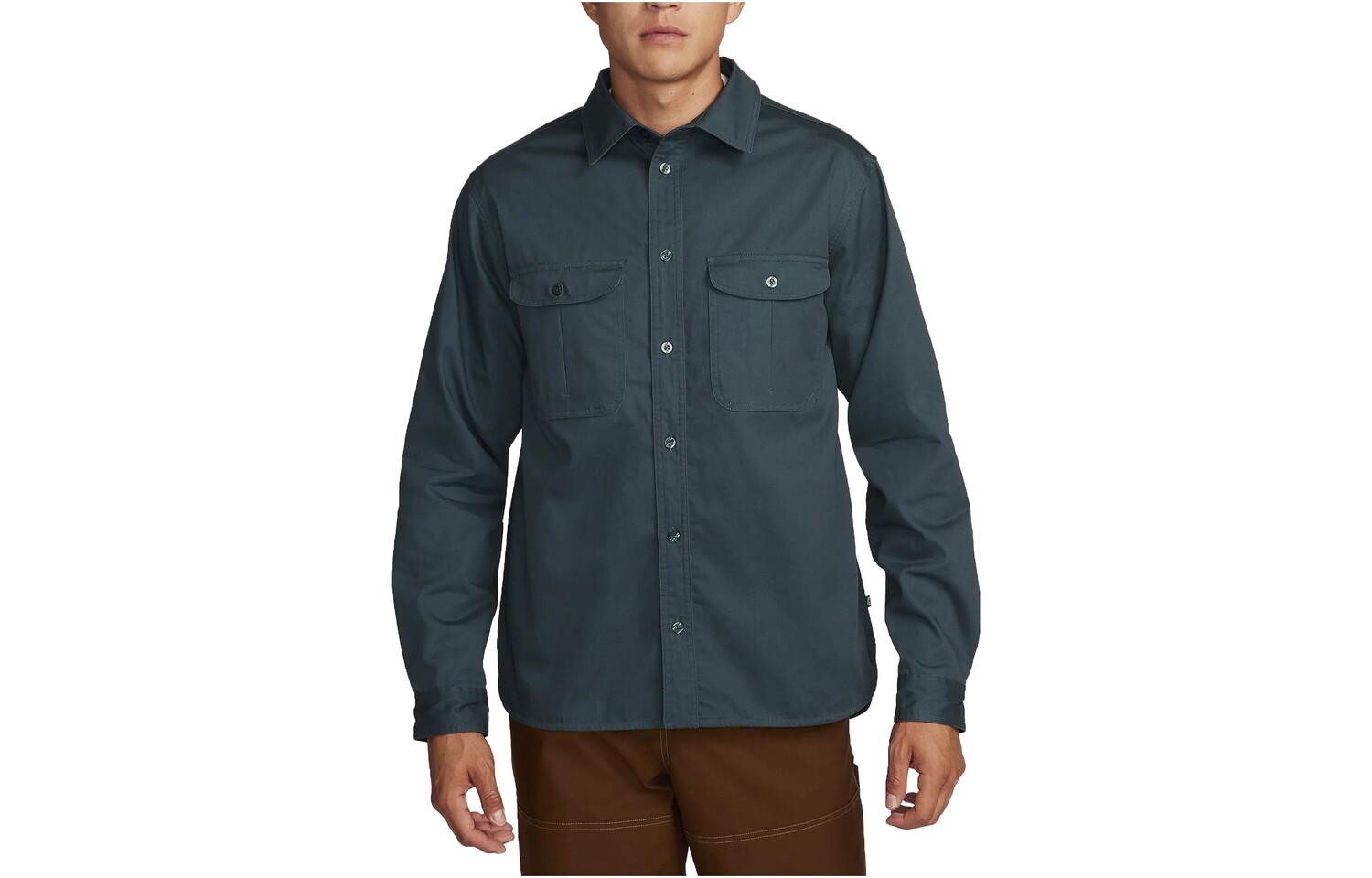 Рубашка мужская темно-зеленая Nike, темно-зеленый
Рубашка мужская темно-зеленая Nike, темно-зеленый