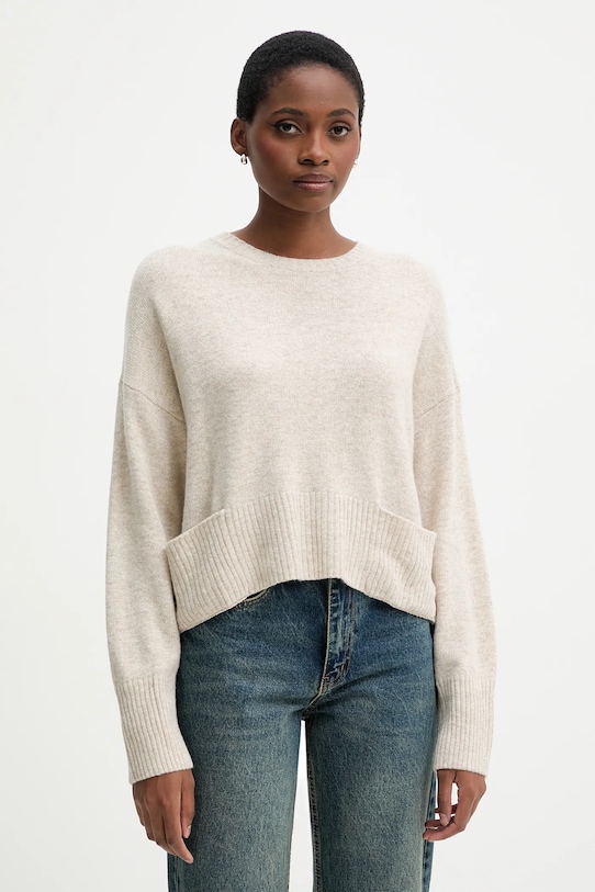 Свитер из смесовой шерсти United Colors Of Benetton, бежевый
Свитер из смесовой шерсти United Colors Of Benetton, бежевый