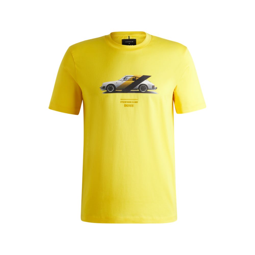 Футболка Porsche x мерсеризованный хлопок с совместным брендингом BOSS, желтый
Футболка Porsche x мерсеризованный хлопок с совместным брендингом BOSS, желтый