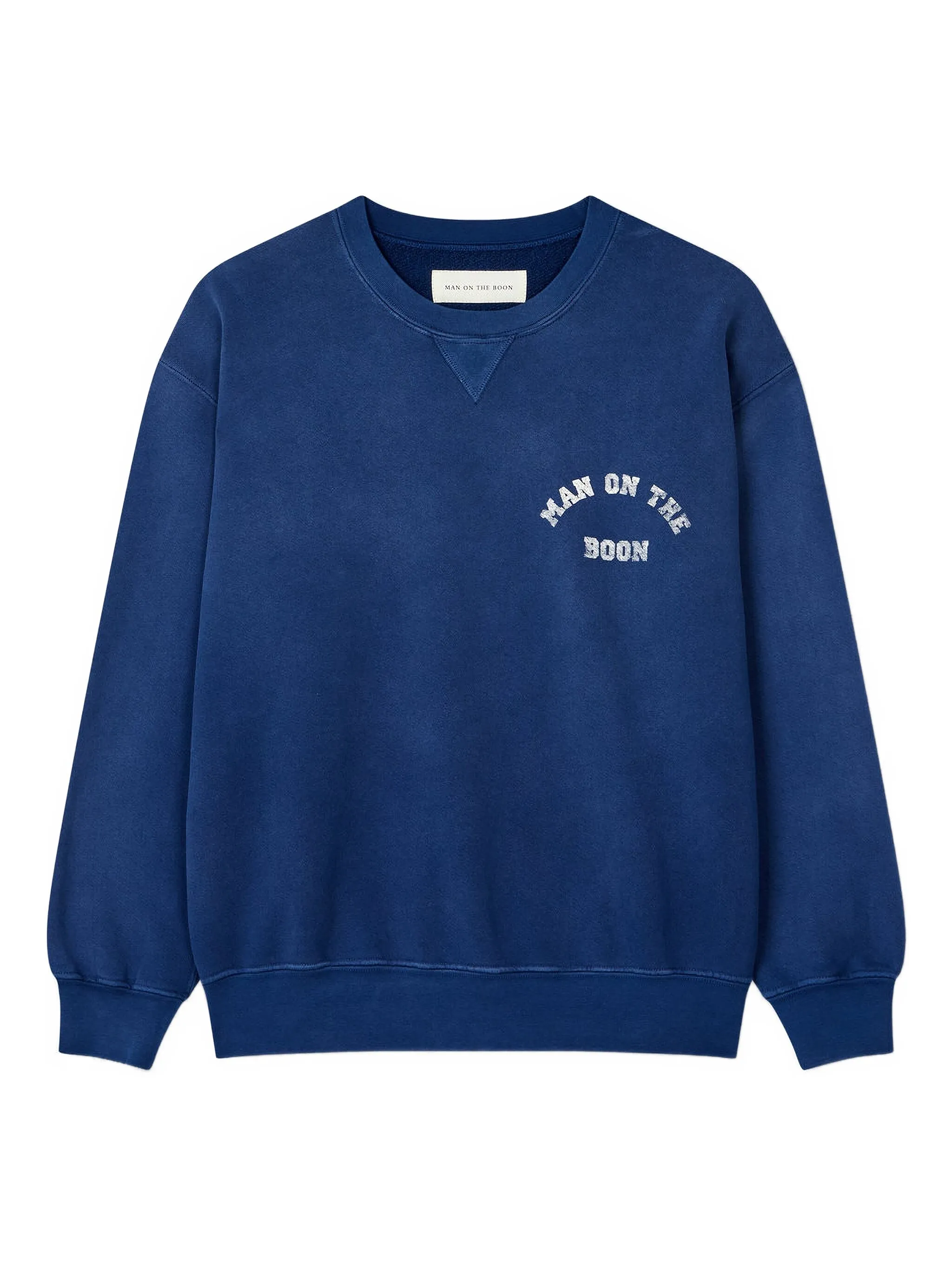 Декорированная толстовка Man On The Boon., синий
Декорированная толстовка Man On The Boon., синий