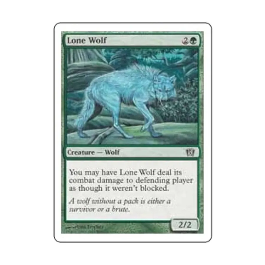 CCG Одинокий волк (К), MTG - 8th Edition
CCG Одинокий волк (К), MTG - 8th Edition