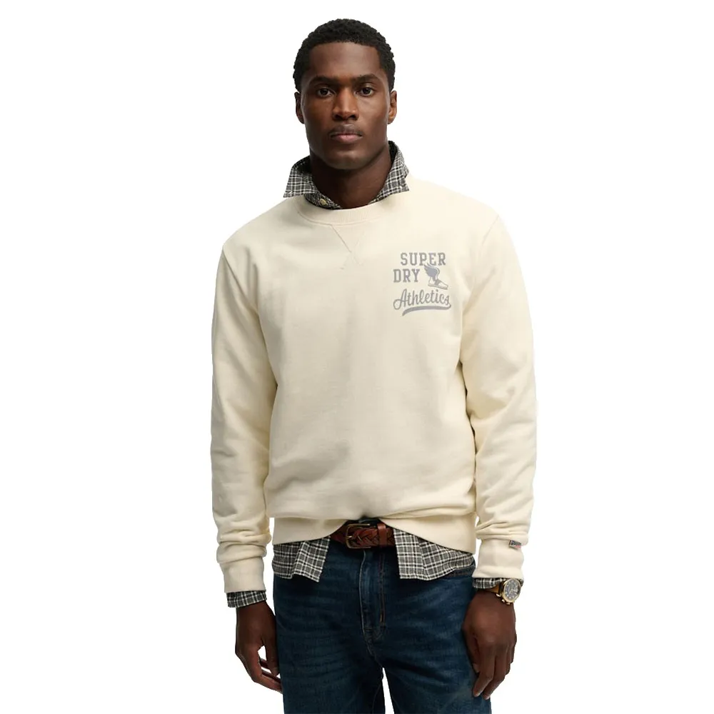 Толстовка Superdry Athletic Essential Crew, бежевый
Толстовка Superdry Athletic Essential Crew, бежевый