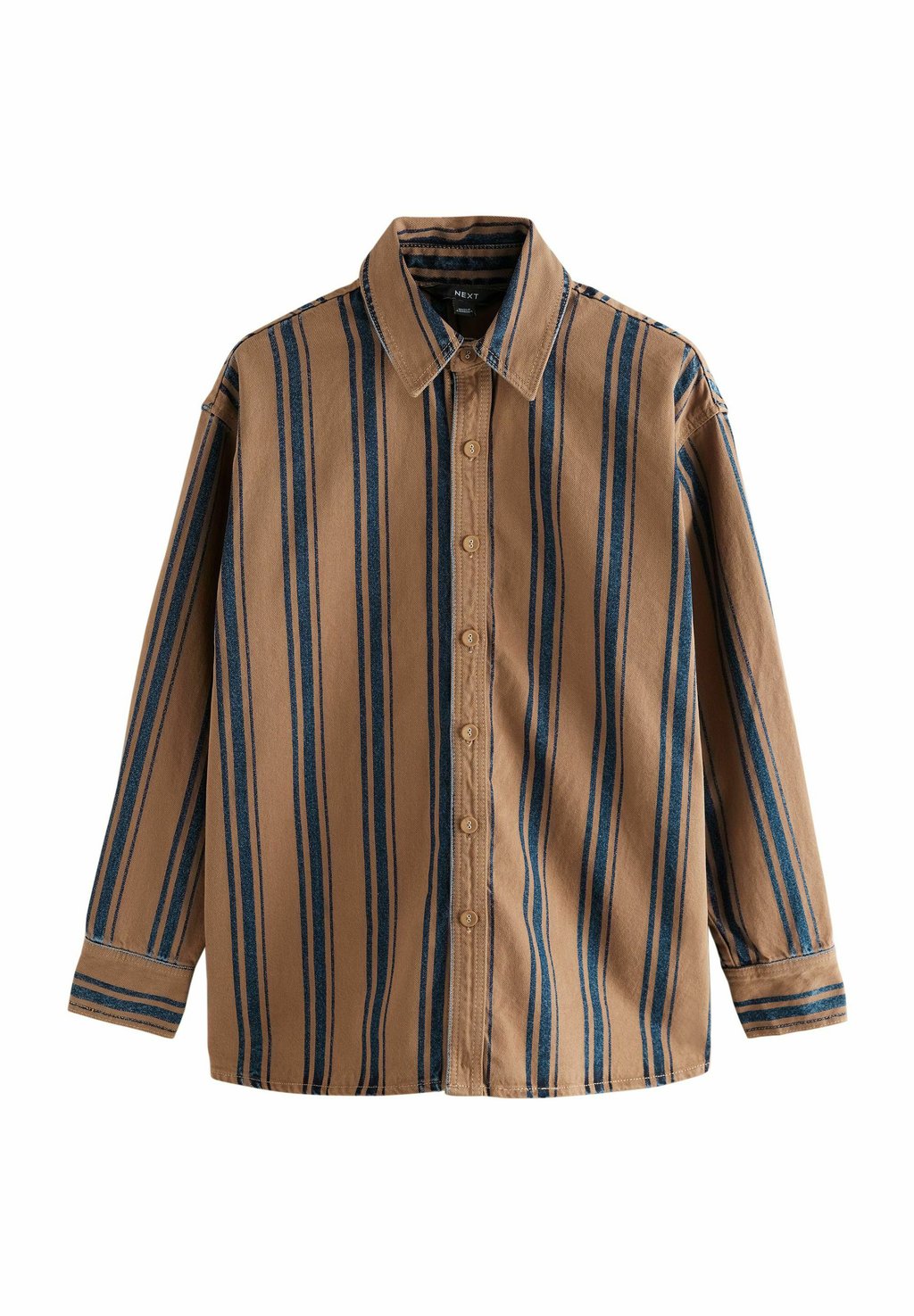 Блузка на пуговицах Next, коричневый
Блузка на пуговицах Next, коричневый