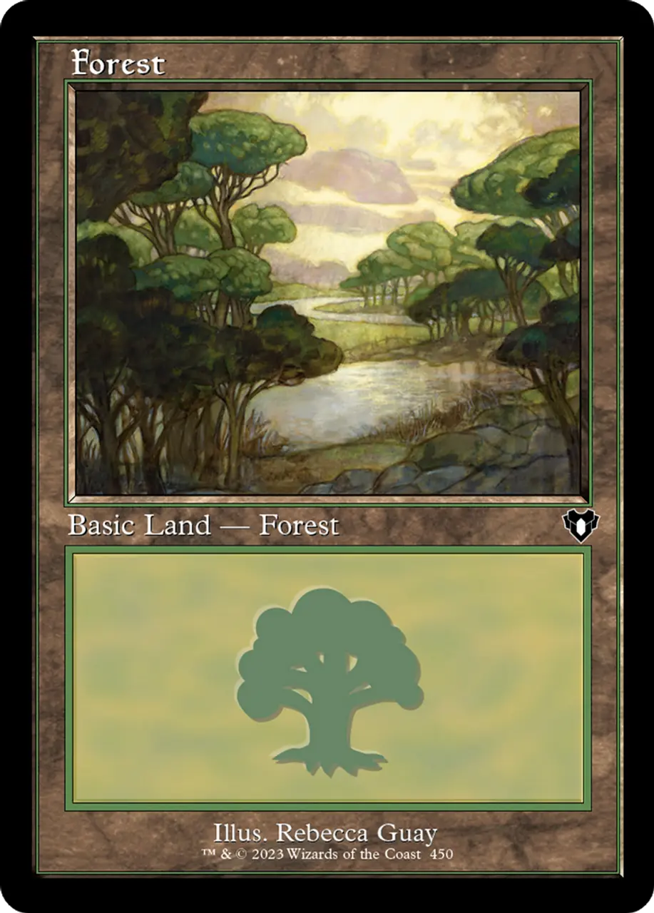 Карточная игра Forest (CMM-450) - Commander Masters Foil
Карточная игра Forest (CMM-450) - Commander Masters Foil