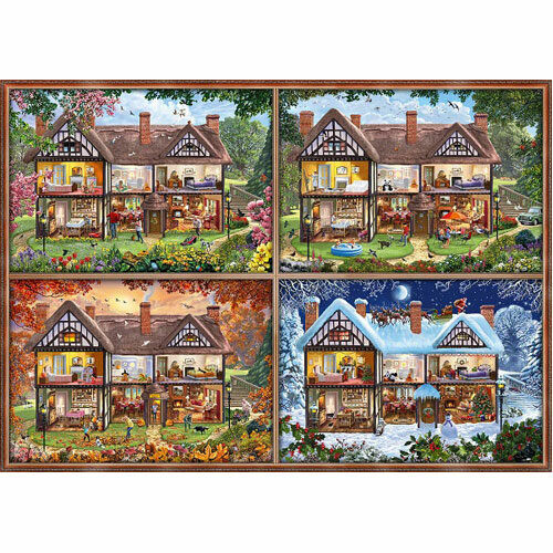 Пазл House Of Four Seasons – 2000 Piece Puzzle
Пазл House Of Four Seasons – 2000 Piece Puzzle