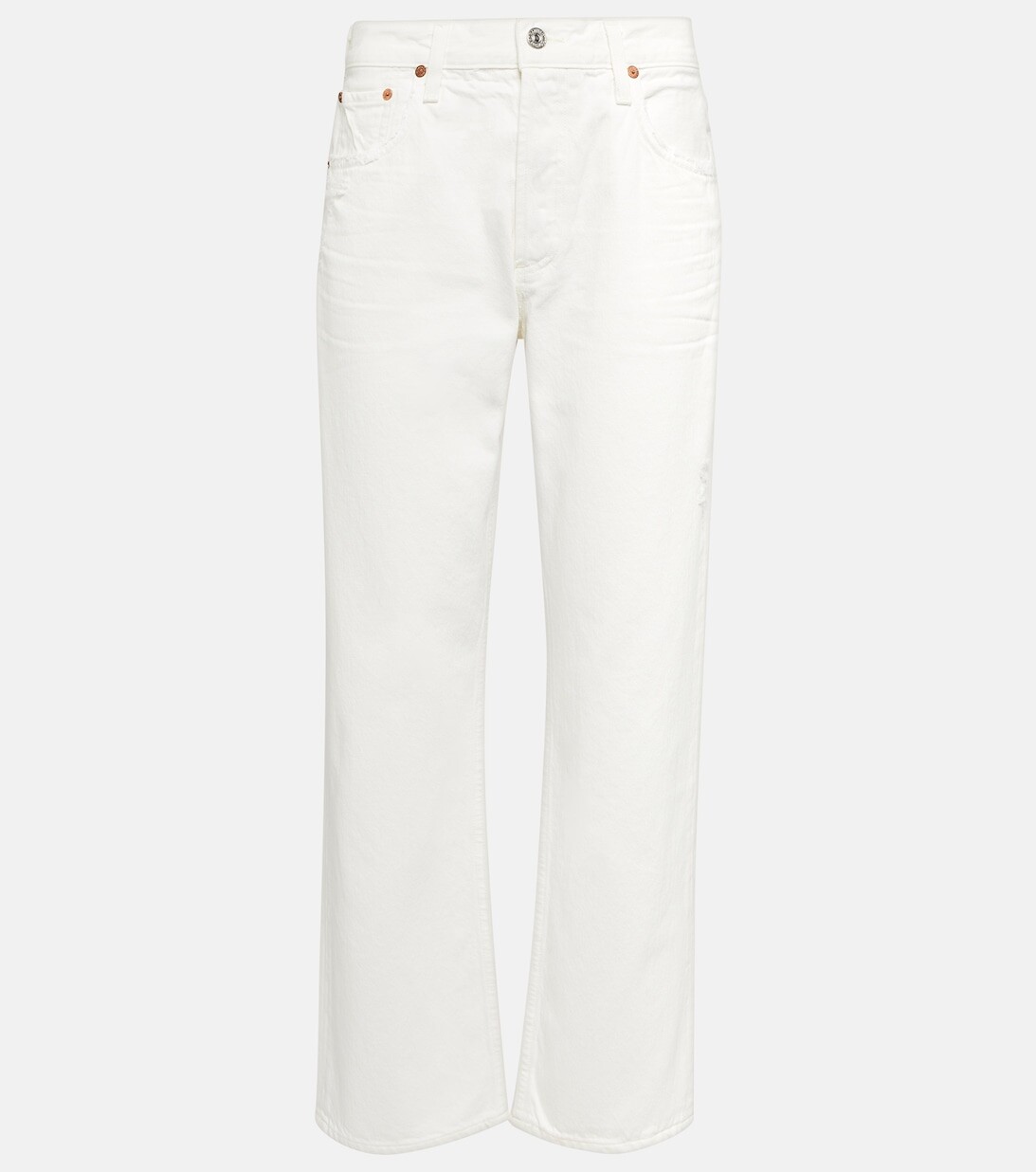 Прямые джинсы Neve средней посадки CITIZENS OF HUMANITY, белый
Прямые джинсы Neve средней посадки CITIZENS OF HUMANITY, белый