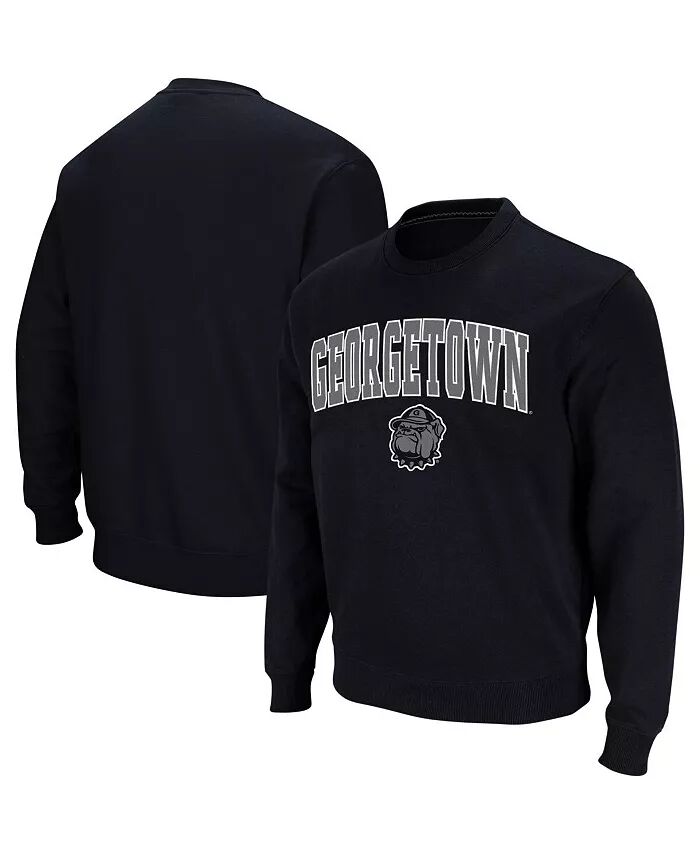 Мужская толстовка Georgetown Hoyas Arch and Logo с круглым вырезом Colosseum, синий 
Мужская толстовка Georgetown Hoyas Arch and Logo с круглым вырезом Colosseum, синий