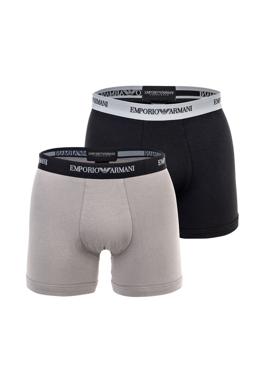Мужские боксеры, упаковка из 2 шт. - боксеры, нижнее белье, хлопок стрейч EMPORIO ARMANI, цвет Schwarz Grau
Мужские боксеры, упаковка из 2 шт. - боксеры, нижнее белье, хлопок стрейч EMPORIO ARMANI, цвет Schwarz Grau