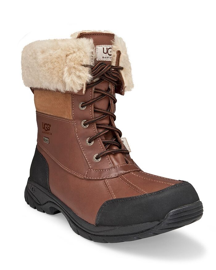 Ботинки мужские UGG зимние с мехом, коричневый/черный
Ботинки мужские UGG зимние с мехом, коричневый/черный