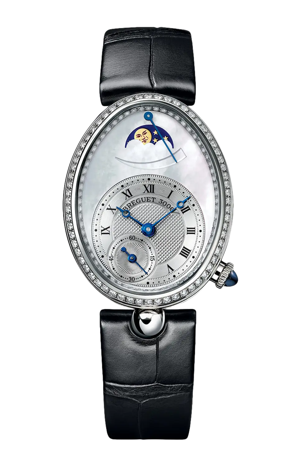 Часы Breguet Ladies' reine de naples 8908 36,50 х 28,45 мм
Часы Breguet Ladies' reine de naples 8908 36,50 х 28,45 мм