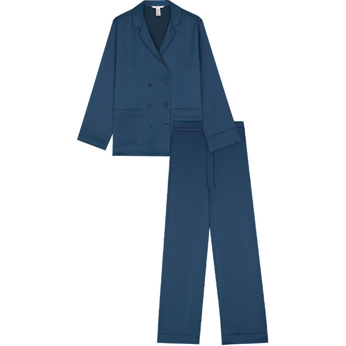 Victoria's Secret Пижамный комплект женский спокойный синий
Victoria's Secret Пижамный комплект женский спокойный синий