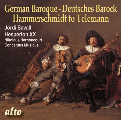 CD диск Savall, Jordi / Hesperion XX / Harnoncourt, Nikolaus: German Baroque: From Hammerschmidt to Telemann
CD диск Savall, Jordi / Hesperion XX / Harnoncourt, Nikolaus: German Baroque: From Hammerschmidt to Telemann