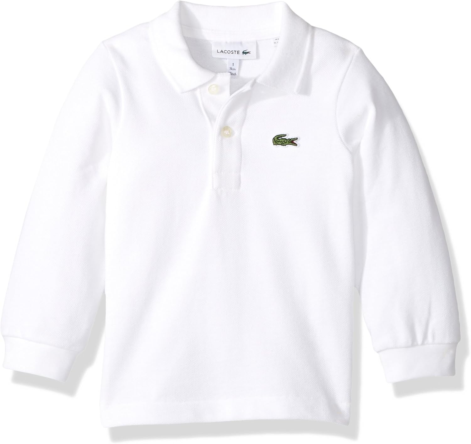 Lacoste Boys' Boy (l1912) классический поло с длинным рукавом, White
Lacoste Boys' Boy (l1912) классический поло с длинным рукавом, White