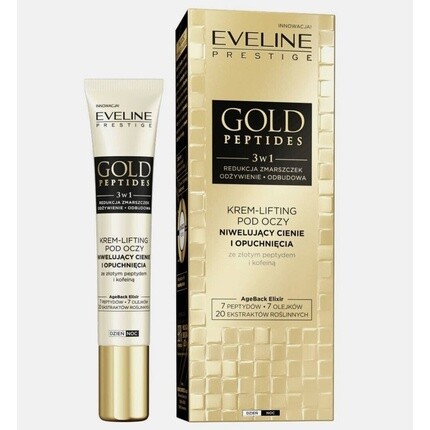 EVELINE Gold Peptides 3в1 Крем-лифтинг для глаз от темных кругов и отечности
EVELINE Gold Peptides 3в1 Крем-лифтинг для глаз от темных кругов и отечности