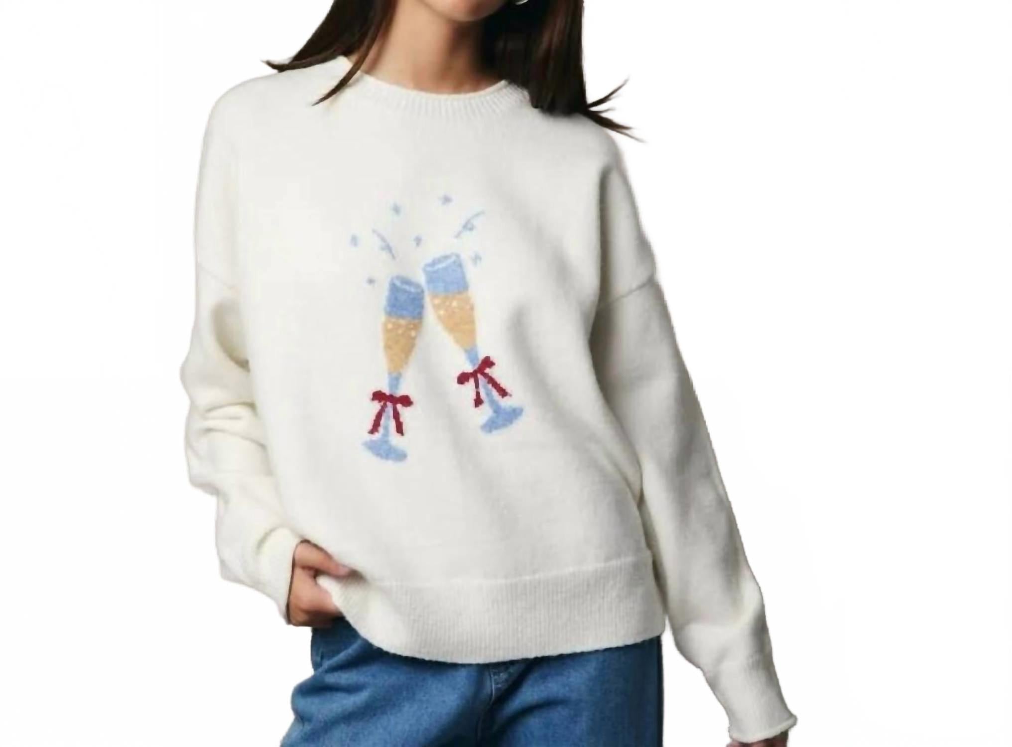 Sunday Edition Свитер с графическим принтом цвета шампанского, кремовый
Sunday Edition Свитер с графическим принтом цвета шампанского, кремовый