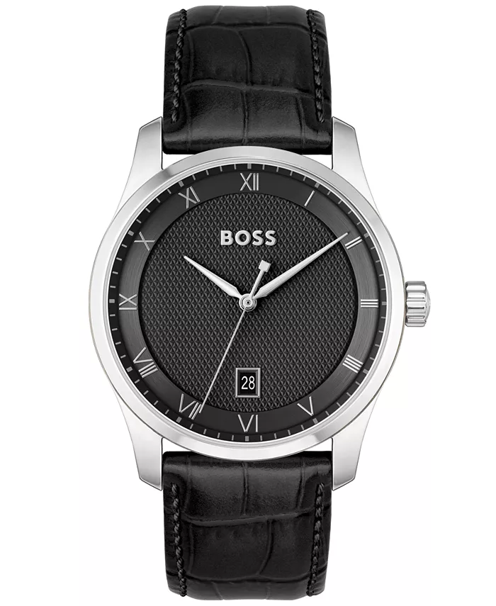 Мужские часы Principle Quartz Basic Calendar с календарем, черные кожаные, 41 мм Hugo Boss, Черный, Мужские часы Principle Quartz Basic Calendar с календарем, черные кожаные, 41 мм Hugo Boss
Мужские часы Principle Quartz Basic Calendar с календарем, черные кожаные, 41 мм Hugo Boss, Черный, Мужские часы Principle Quartz Basic Calendar с календарем, черные кожаные, 41 мм Hugo Boss