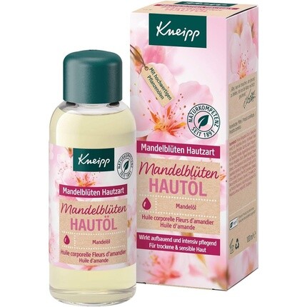 Нежное масло для кожи с цветком миндаля 100 мл, Kneipp
Нежное масло для кожи с цветком миндаля 100 мл, Kneipp