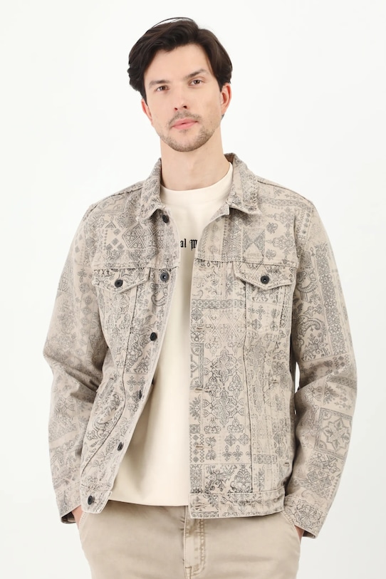 Джинсовая хлопковая куртка Medicine, бежевый
Джинсовая хлопковая куртка Medicine, бежевый