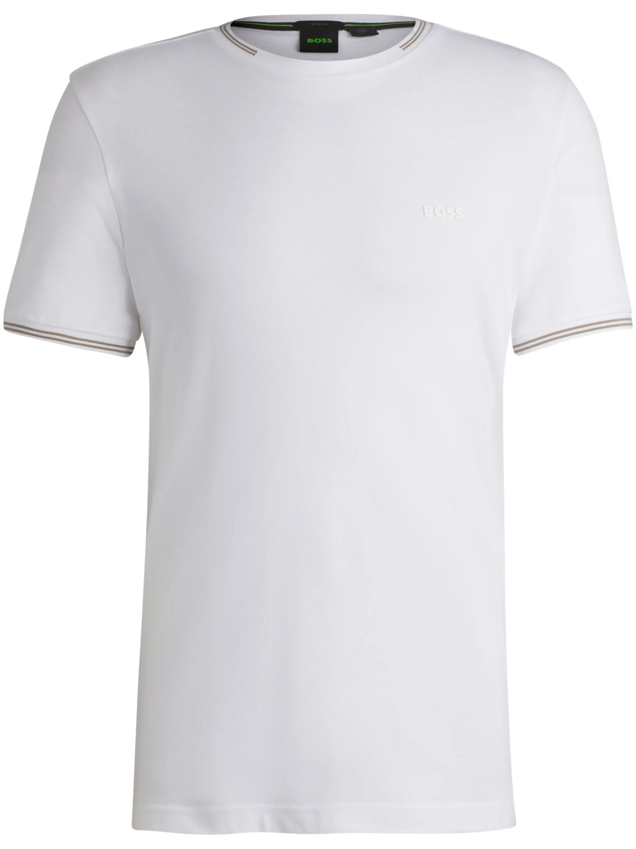 Футболка с контрастной окантовкой Boss, белый
Футболка с контрастной окантовкой Boss, белый