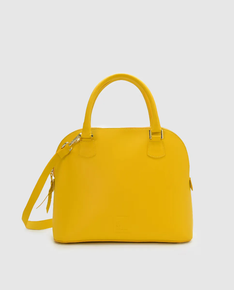 Многопозиционная сумка из желтой кожи Leandra, желтый
Многопозиционная сумка из желтой кожи Leandra, желтый