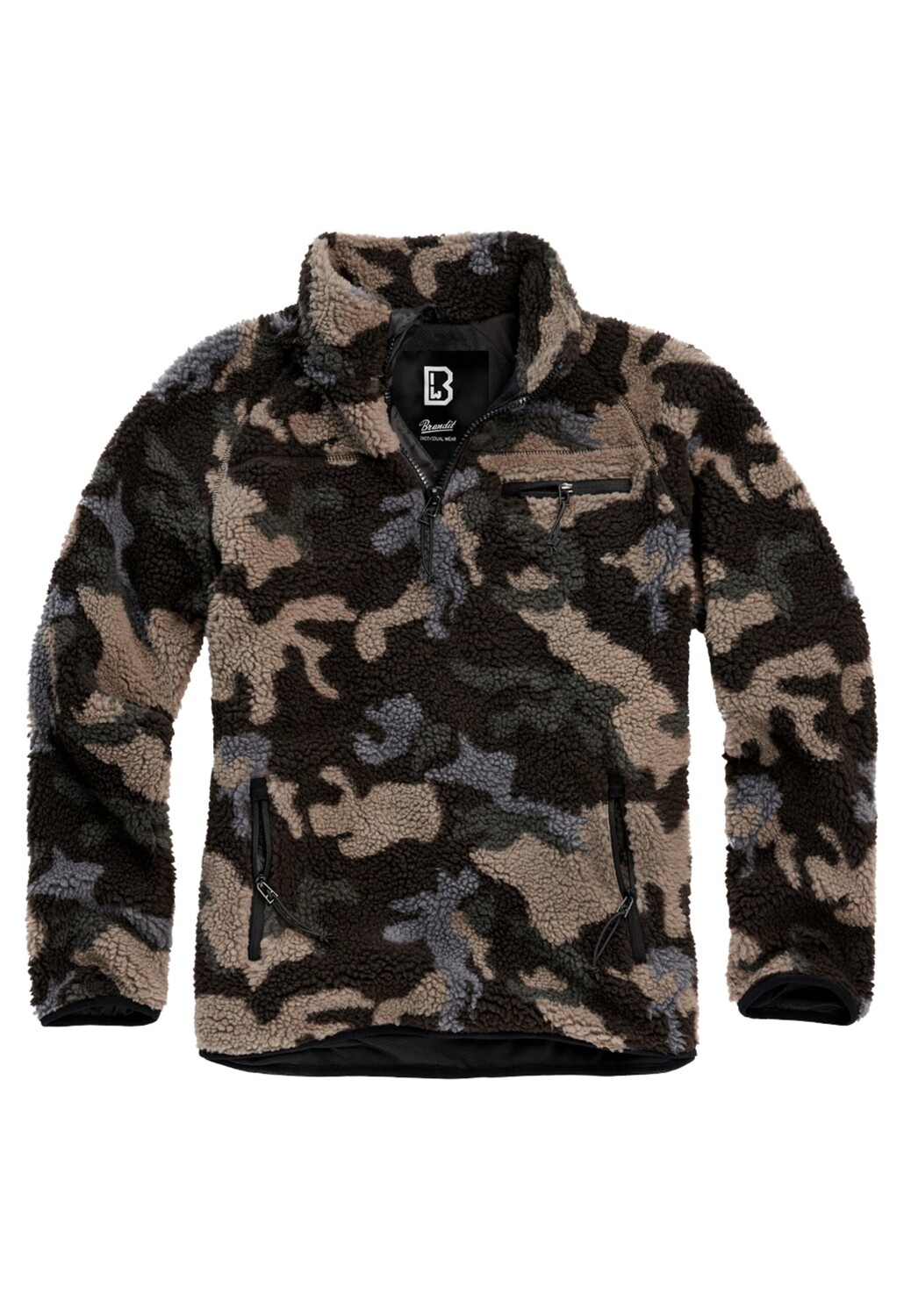 Толстовка Brandit Zip Kapuzenpullover, цвет darkcamo
Толстовка Brandit Zip Kapuzenpullover, цвет darkcamo