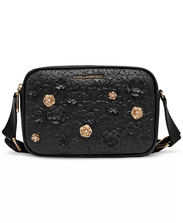 Сумка кросс-боди Karl Maybelle с цветочными булавками KARL LAGERFELD PARIS, черный
Сумка кросс-боди Karl Maybelle с цветочными булавками KARL LAGERFELD PARIS, черный