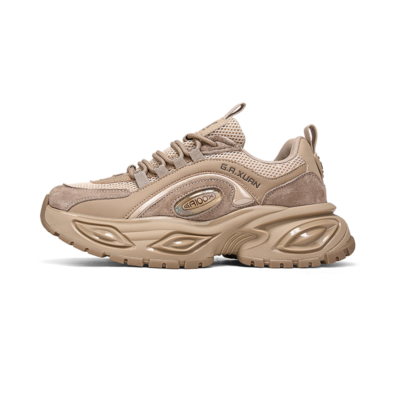 Амортизирующие, противоскользящие, дышащие, низкие, массивные кроссовки для мужчин KYMOOU, Warm Camel
Амортизирующие, противоскользящие, дышащие, низкие, массивные кроссовки для мужчин KYMOOU, Warm Camel