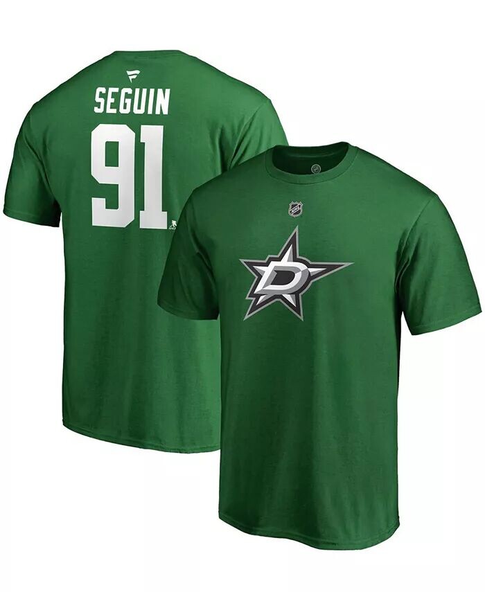 Мужская зеленая футболка с именем и номером команды Tyler Seguin Kelly Dallas Stars Team Fanatics
Мужская зеленая футболка с именем и номером команды Tyler Seguin Kelly Dallas Stars Team Fanatics