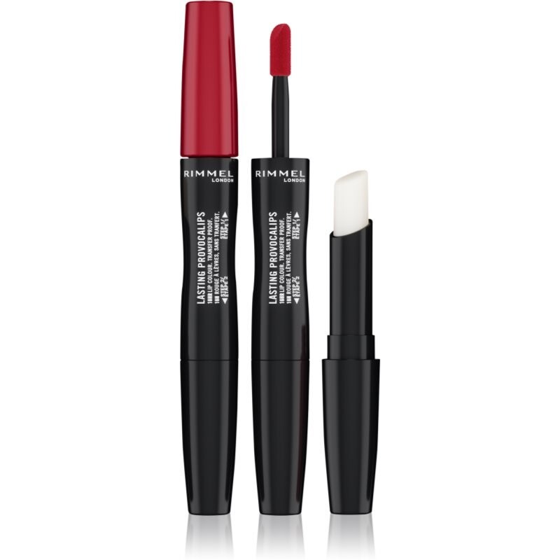 Rimmel, Lasting Provocalips Double Ended, стойкая губная помада оттенка 740 Caught Red Lip, 3,5 г
Rimmel, Lasting Provocalips Double Ended, стойкая губная помада оттенка 740 Caught Red Lip, 3,5 г