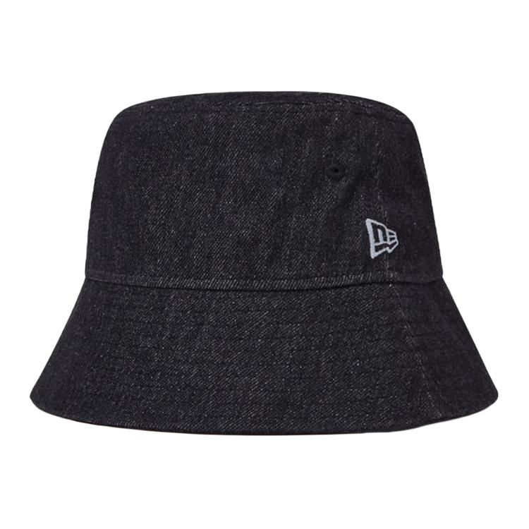 New Era Джинсовая кепка-ведро унисекс черная из хлопка, полиэстера, вискозы и акрила, Denim Black 
New Era Джинсовая кепка-ведро унисекс черная из хлопка, полиэстера, вискозы и акрила, Denim Black