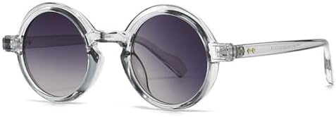 Популярные круглые солнцезащитные очки 2027 года для женщин, ретро-градиентные очки с защитой от УФ-излучения UV400, модные панк-очки с заклепками MTZJH, Gray Gray Gradient
Популярные круглые солнцезащитные очки 2027 года для женщин, ретро-градиентные очки с защитой от УФ-излучения UV400, модные панк-очки с заклепками MTZJH, Gray Gray Gradient