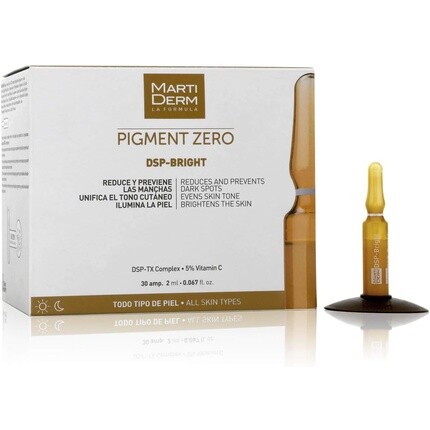 Pigment Zero Dsp Яркие ампулы 2 мл, Martiderm
Pigment Zero Dsp Яркие ампулы 2 мл, Martiderm