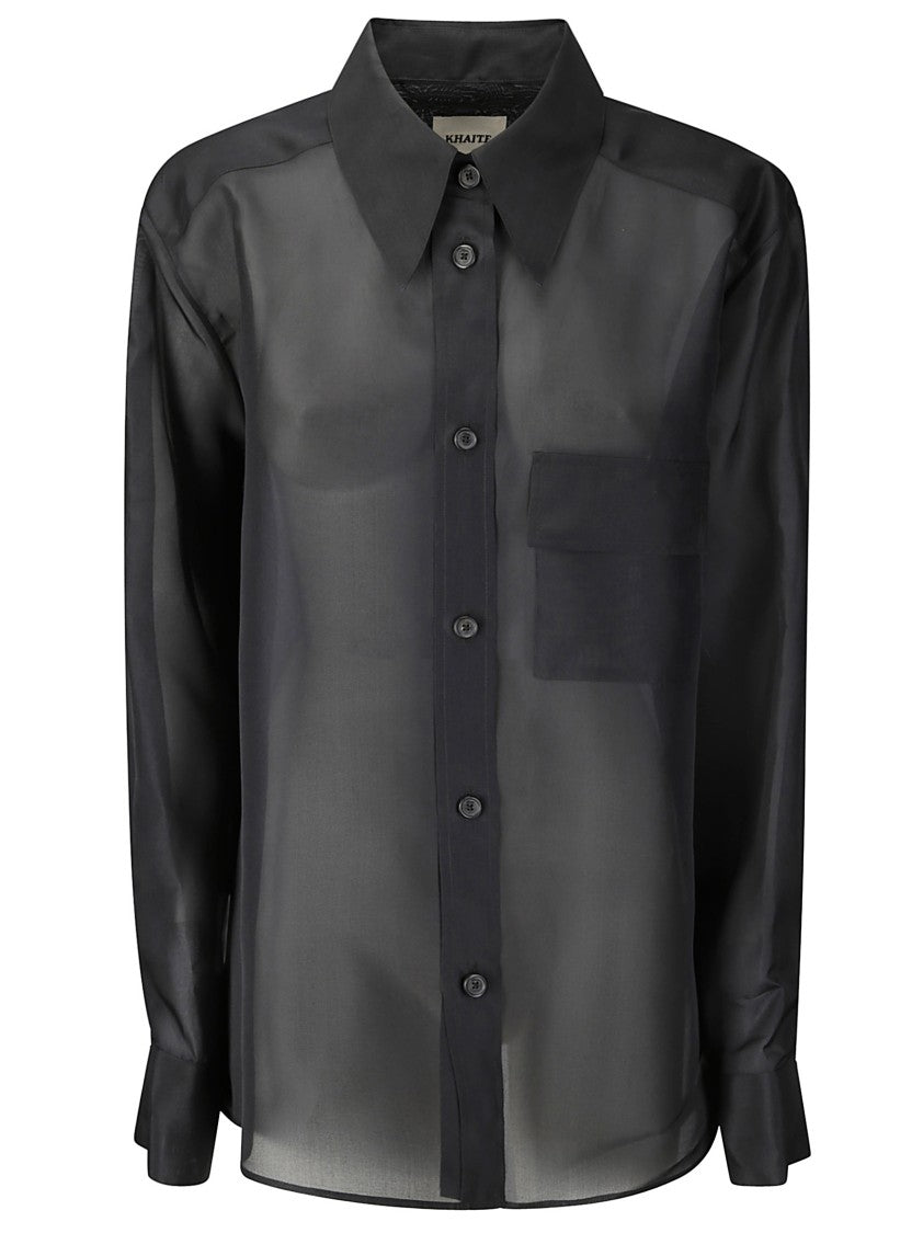 Рубашка Ятти Khaite, черный
Рубашка Ятти Khaite, черный