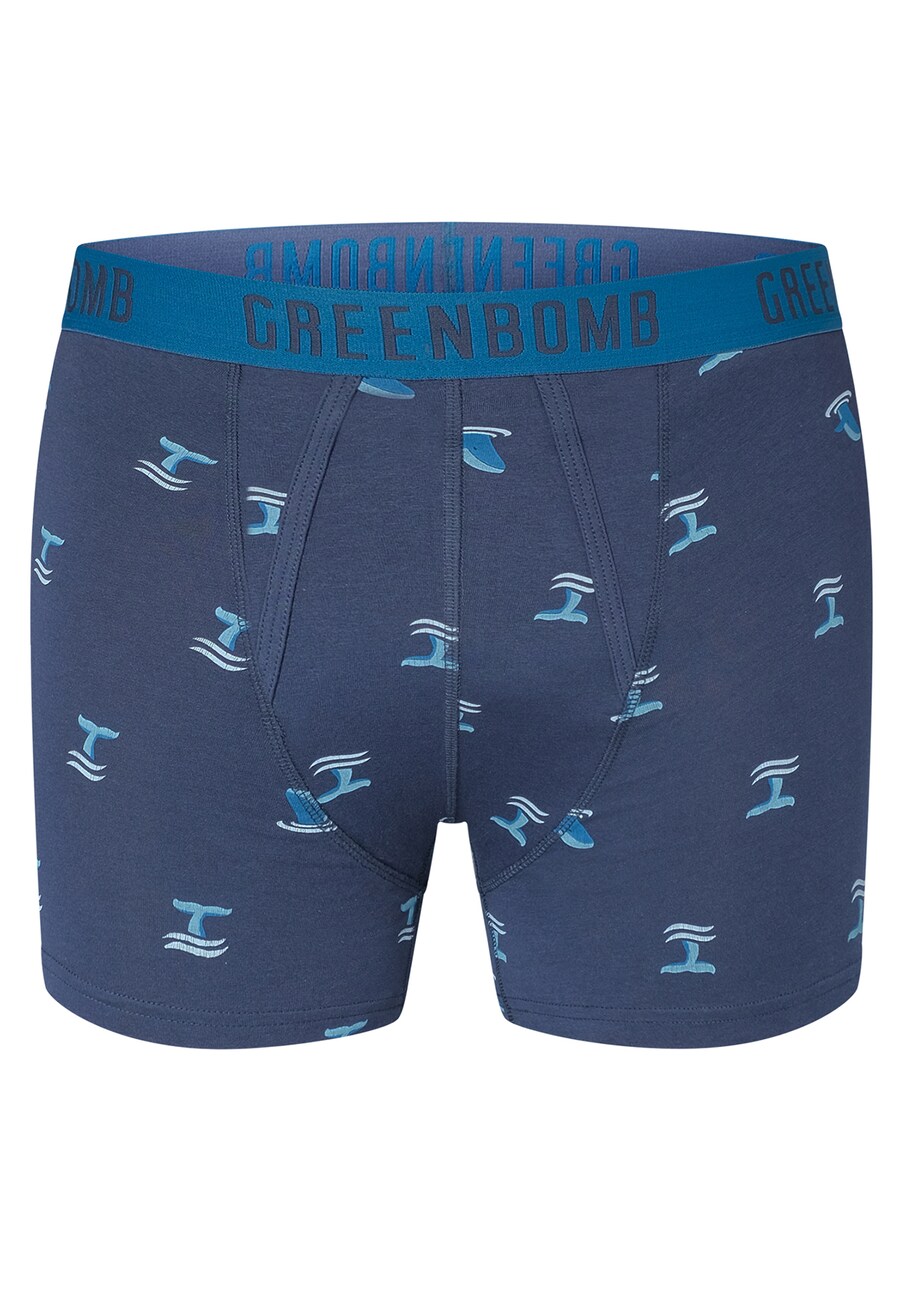 Боксеры GREENBOMB Animal Whale Tail, синий
Боксеры GREENBOMB Animal Whale Tail, синий