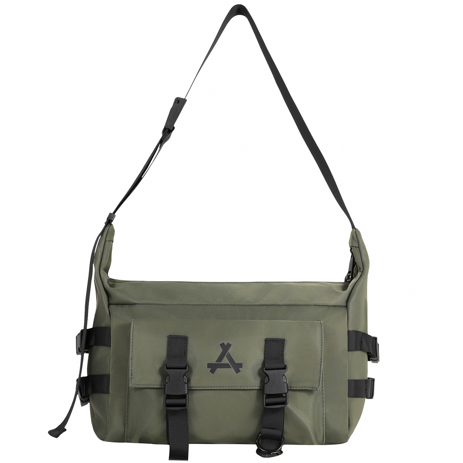 KONADCT Нейлоновая наплечная сумка унисекс черно-зеленая, Green
KONADCT Нейлоновая наплечная сумка унисекс черно-зеленая, Green