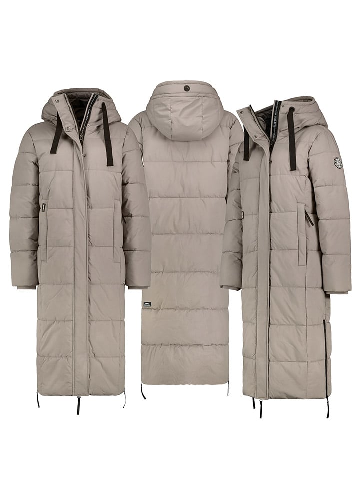 Стеганое пальто серо-коричневого цвета Sublevel
Стеганое пальто серо-коричневого цвета Sublevel