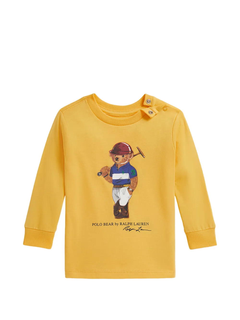 Футболка с принтом Polo Bear Polo Ralph Lauren Kids, желтый
Футболка с принтом Polo Bear Polo Ralph Lauren Kids, желтый