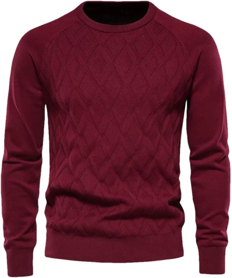 Мужской свитер из шерсти с узором аргайл
Мужской свитер из шерсти с узором аргайл