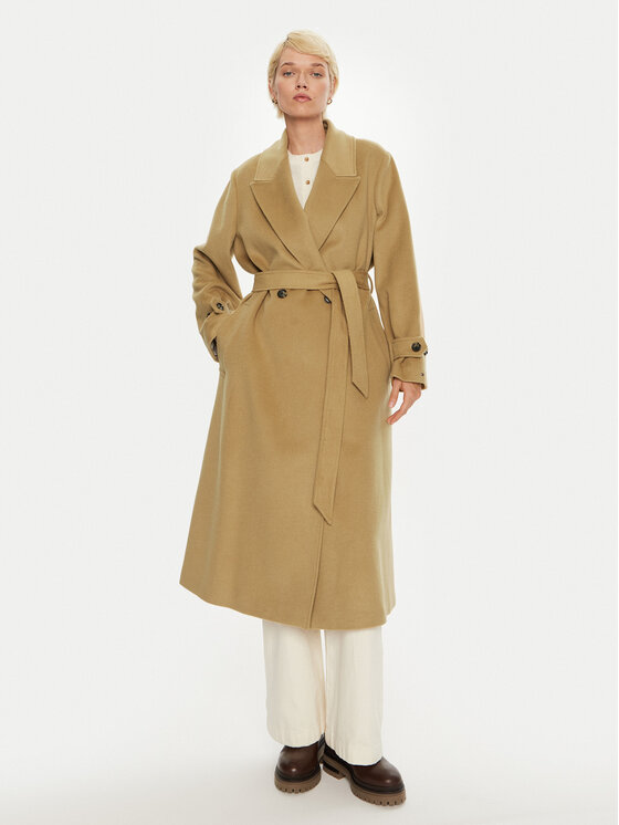 Шерстяное пальто стандартного кроя WW0WW43602 Tommy Hilfiger, бежевый
Шерстяное пальто стандартного кроя WW0WW43602 Tommy Hilfiger, бежевый