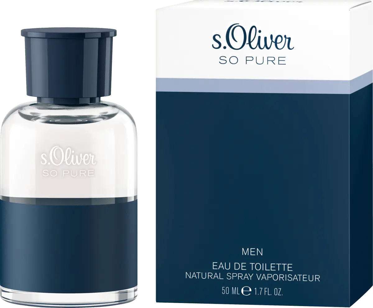Туалетная вода So pure Men 50 мл s.Oliver
Туалетная вода So pure Men 50 мл s.Oliver