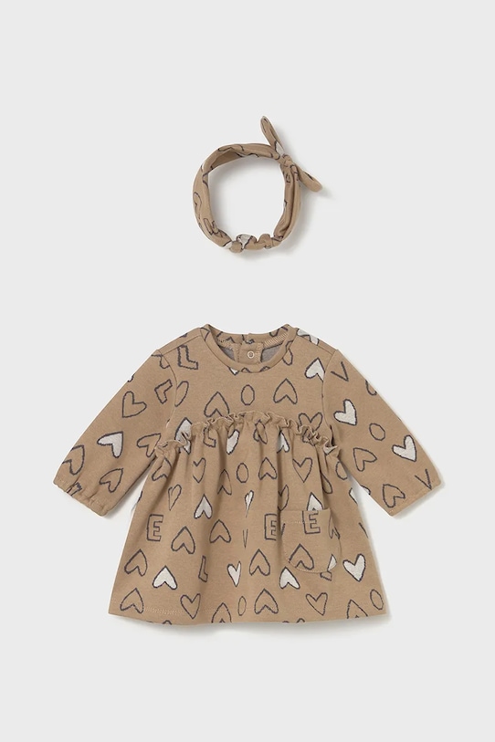 Платье для малышей Mayoral Newborn, коричневый
Платье для малышей Mayoral Newborn, коричневый
