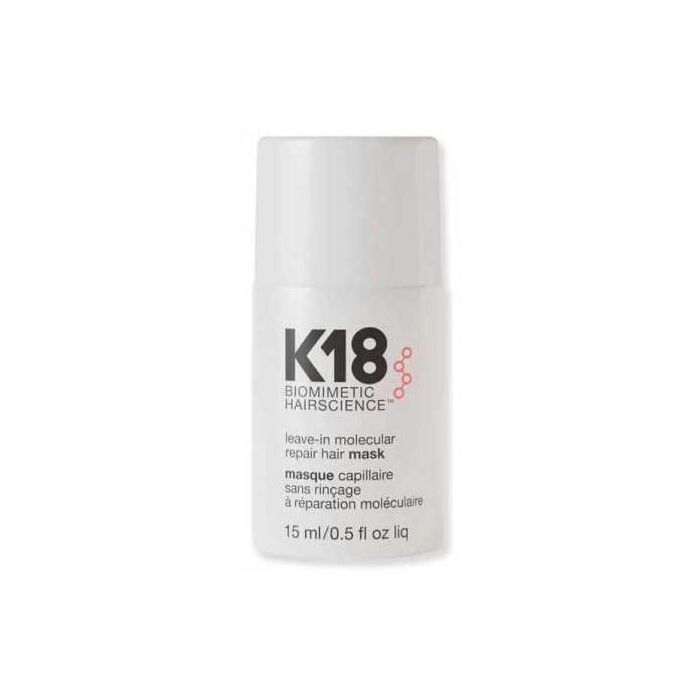 Маска для волос Mascarilla Molecular Reparadora del Cabello Leave-In Molecular Repair Mask K18, 15
Маска для волос Mascarilla Molecular Reparadora del Cabello Leave-In Molecular Repair Mask K18, 15