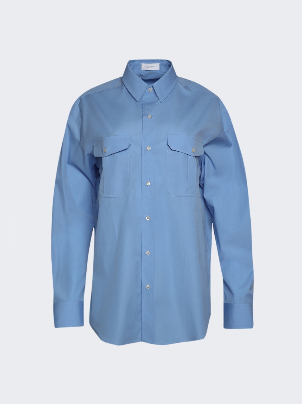 Рубашка оверсайз Wardrobe.Nyc, синий
Рубашка оверсайз Wardrobe.Nyc, синий