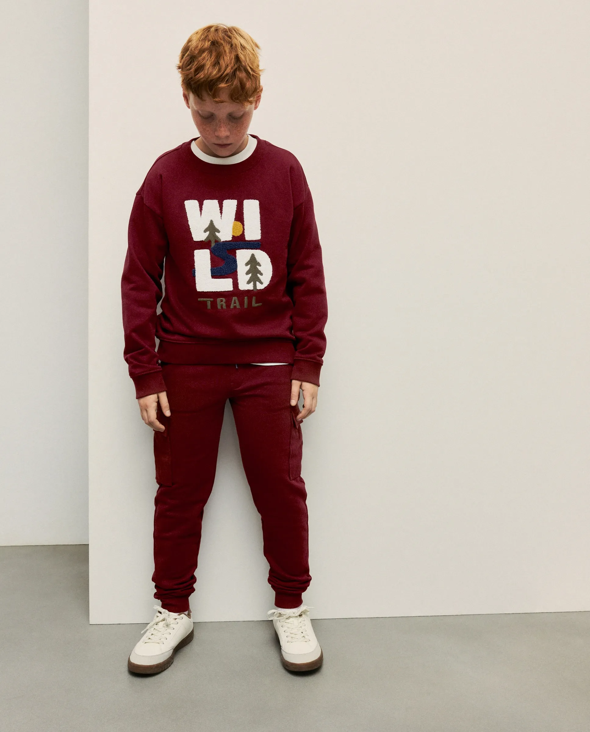 Детские флисовые карго-штаны с контрастной тканью Kids El Corte Inglés, бордовый
Детские флисовые карго-штаны с контрастной тканью Kids El Corte Inglés, бордовый