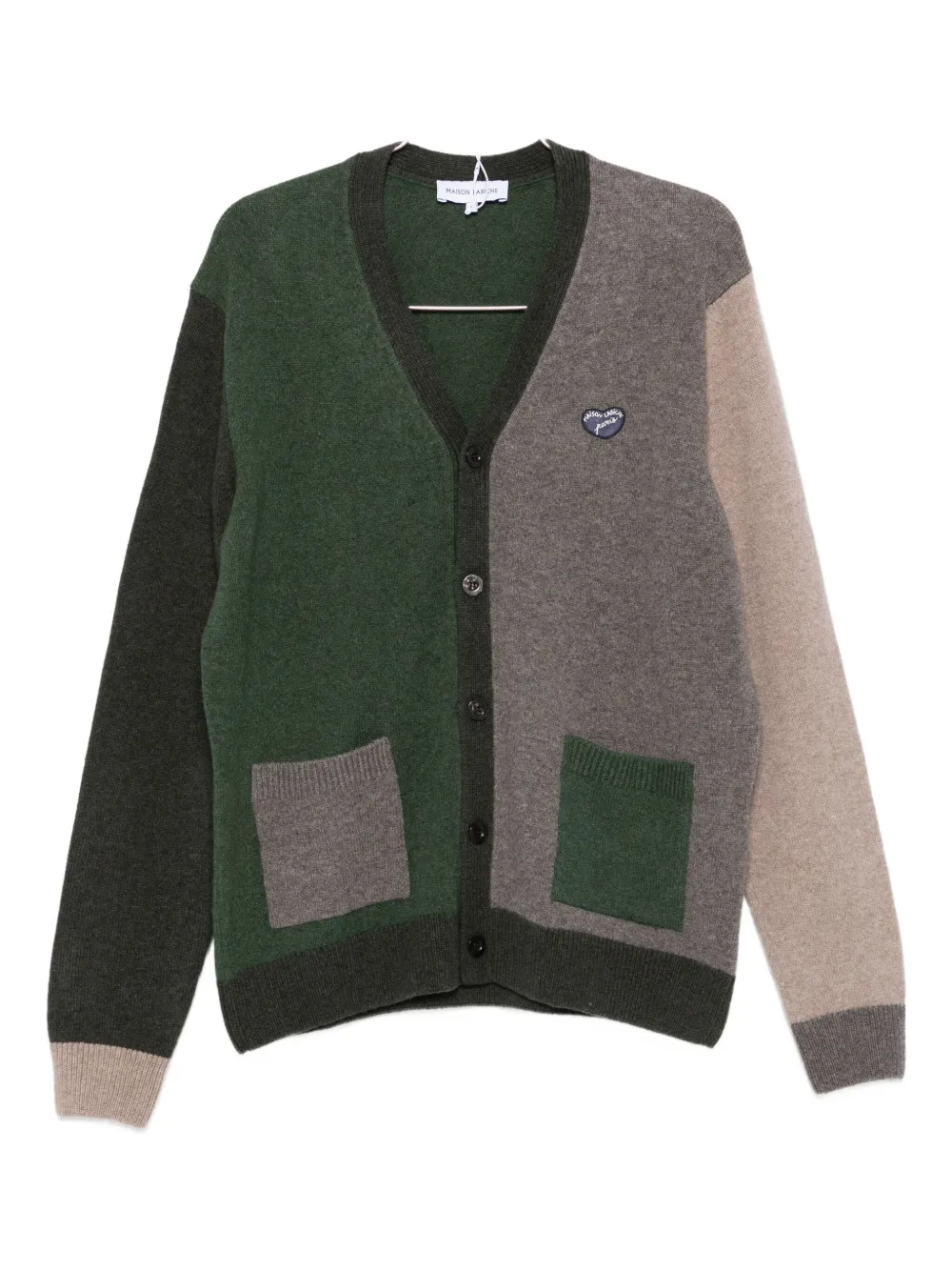 Кардиган Balfournier с цветными блоками и накладными карманами Maison Labiche, зеленый
Кардиган Balfournier с цветными блоками и накладными карманами Maison Labiche, зеленый