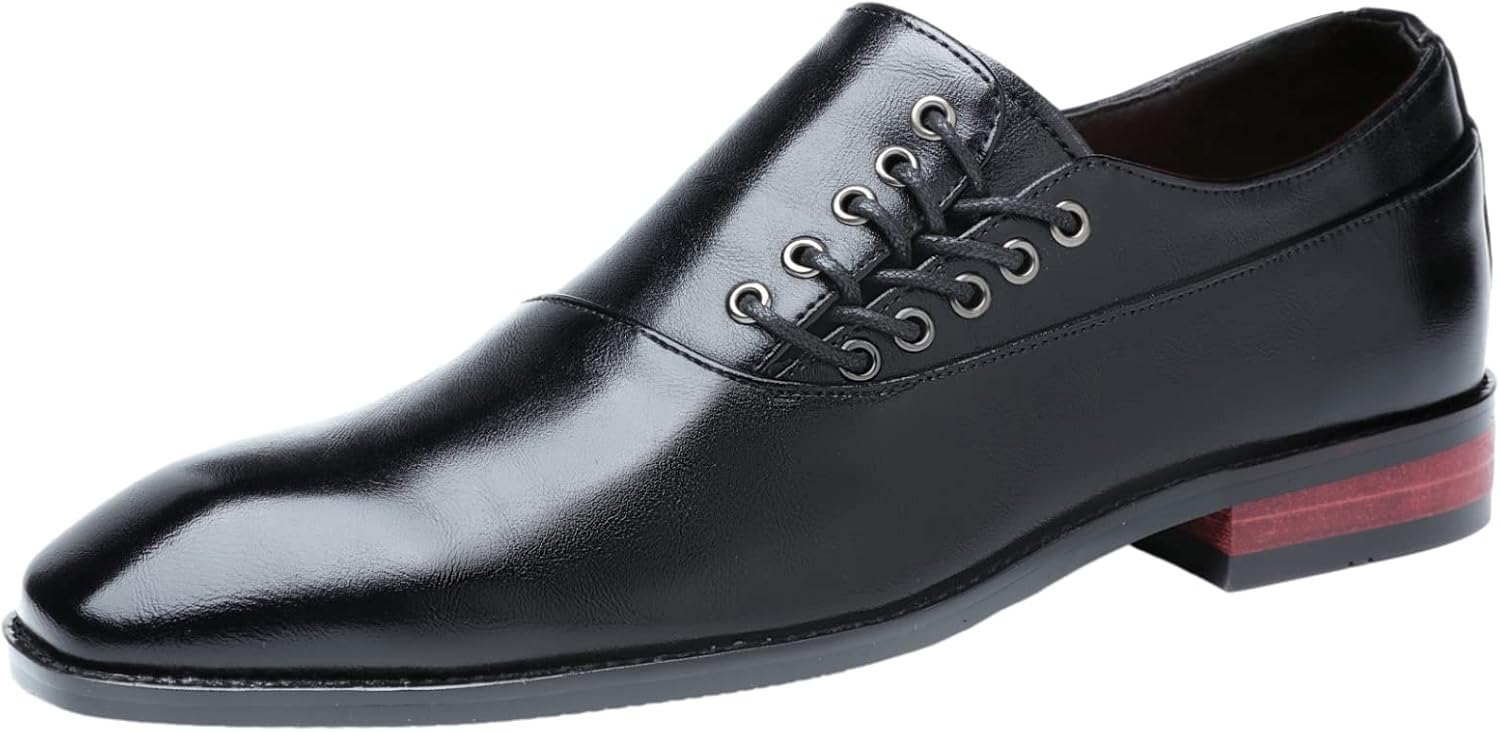 Мужские элегантные уникальные туфли на микрофибровой коже без застежек Jamron, черный
Мужские элегантные уникальные туфли на микрофибровой коже без застежек Jamron, черный