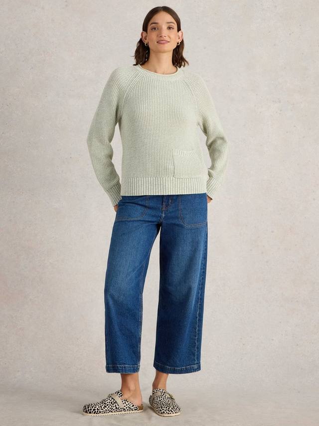 Джемпер из чистого органического хлопка с переплетенной пряжей bailey White Stuff, хаки
Джемпер из чистого органического хлопка с переплетенной пряжей bailey White Stuff, хаки